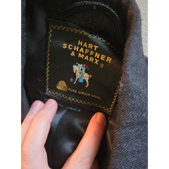 Vintage mens jacket 100% virgin wool - Picture 5 of 10